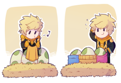 trash-cass: I imagine this whenever I don’t have enough incubators for my eggs Spark being a papa ヽ(〃･ω･)ﾉ Bonus: 