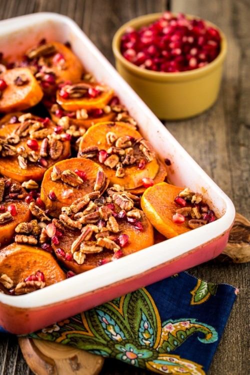 alloftheveganfood:  Vegan Sweet Potato Casserole Round Up Garlic Maple Sweet Potato Casserole (GF) Vegan Sweet Potato Casserole (7 ingredients) Sweet Potato Casserole (5 ingredients) Pomegranate Orange Sweet Potato Bake Sweet Potato Casserole