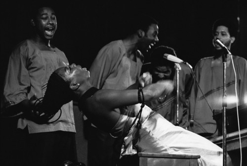 24kblk:nina simone by guy le querrec at the 1st annual pan-african festival. algiers, algeria • july