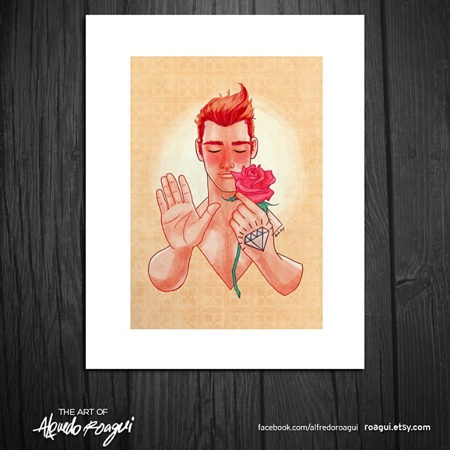 roagui:  A new limited print just landed on my #etsyshop http://Roagui.etsy.com —-