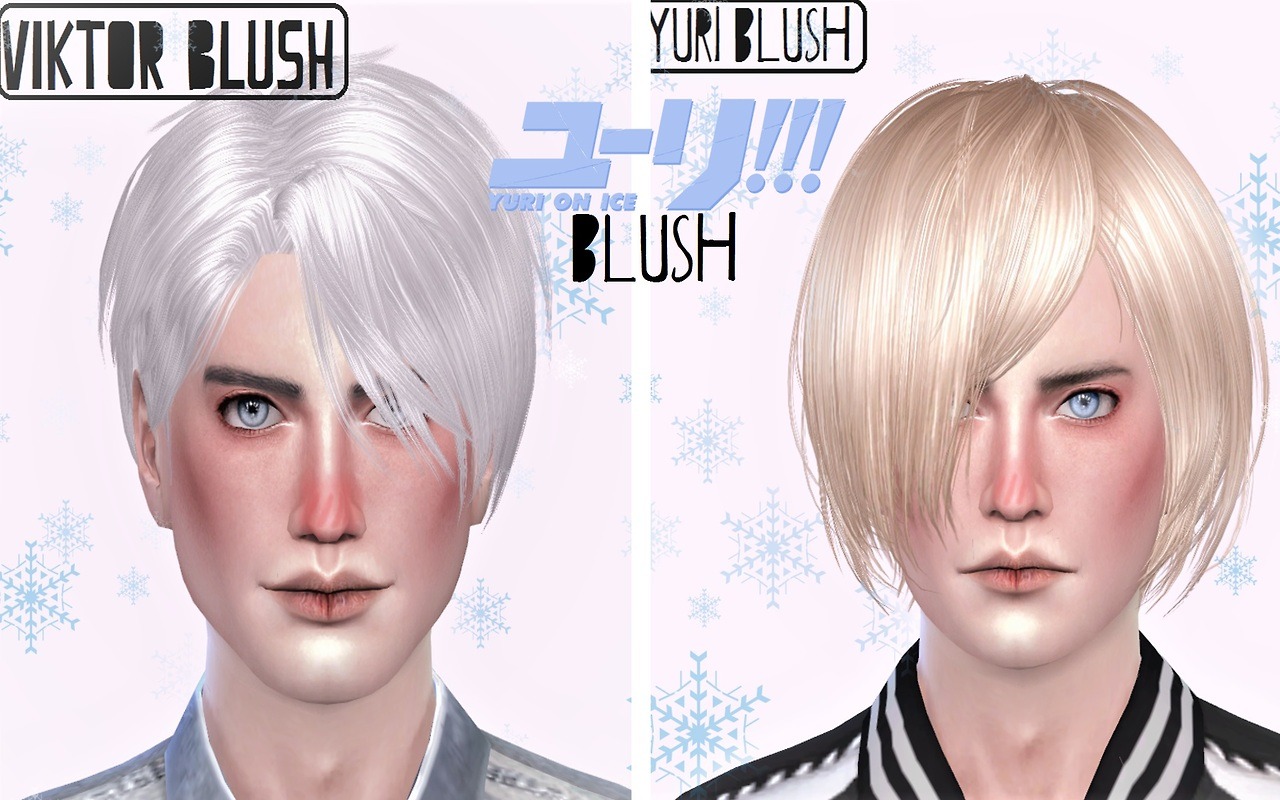 Love 4 Cc Finds Osananajimi00 Sims 4 Yuri On Ice Blush