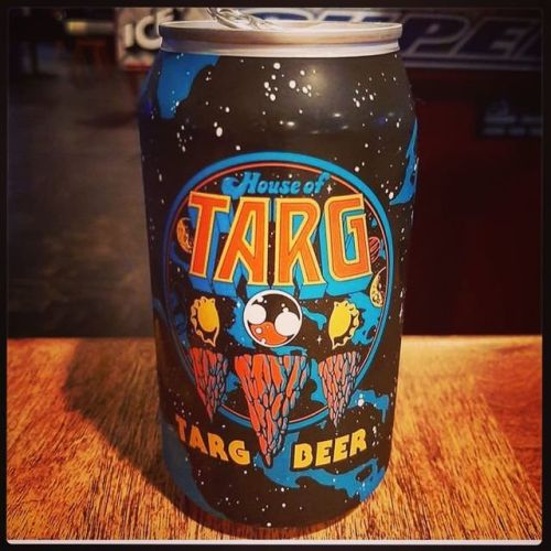 TARG beer - lovingly crafted by our #wizard pals @bigrigbrewery and always available at the bar - gr