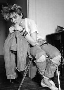 nostalgia-gallery:  Madonna in 80′s look