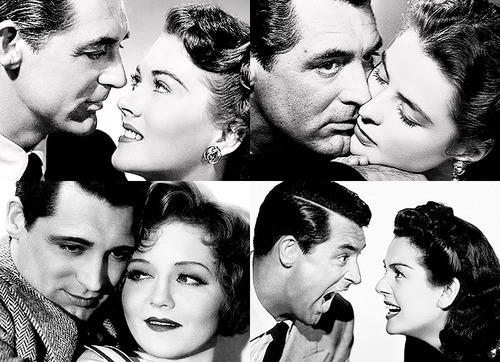 Cary Grant and some of his leading ladies