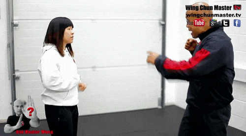 Self defense: Wing chun technique (x)