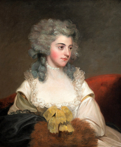 vivelareine:A portrait of Susannah Edith, Lady Rowley by John Hoppner, circa 1785.