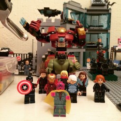 wreck-it-jay:  wreck-it-jay:Avengers Assembled (part 2) @marvel #hulk #ironman #captainamerica #blackwidow #hawkeye #quicksilver #scarletwitch #thor #vision #hulkbuster … Also #baronvonstrucker is lurking lol #spiderman is hiding in the tower #marvel