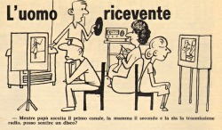 vinylespassion:  L’uomo ricevente, 1963.