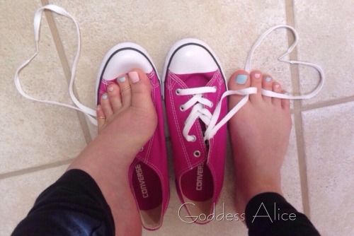goddessalice: Pink Coverse Love