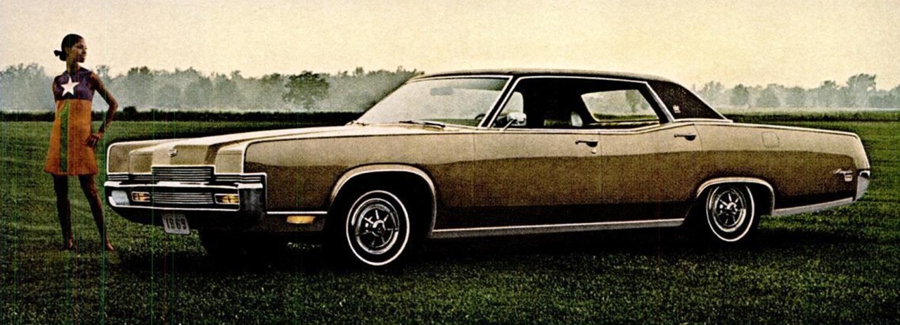 girlsandmachines:  Ford Continental Mark III, 1968.