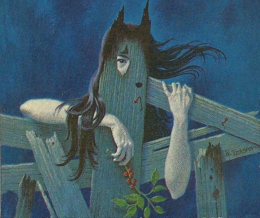 magrittee: Cover for Shirley Jackson’s We Have Always Lived in the Castle (1963)