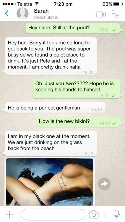hotwife-texts: 3 of 4 A gentleman always asks. A slut always says yes.