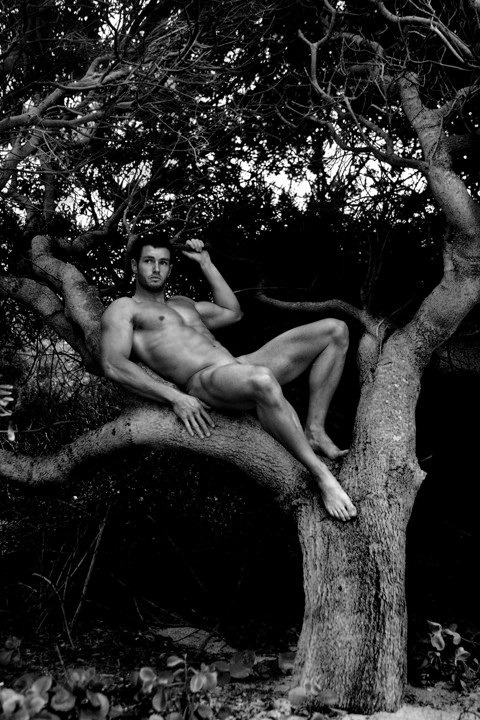 jockboynextdoor:  hide and go seek with @boiwave … “jockboy will never find me up here” 