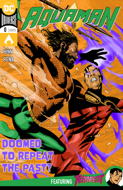 dcuninterrupted:They have been here before… AQUAMAN receives a bad omen. Testing the fates was never