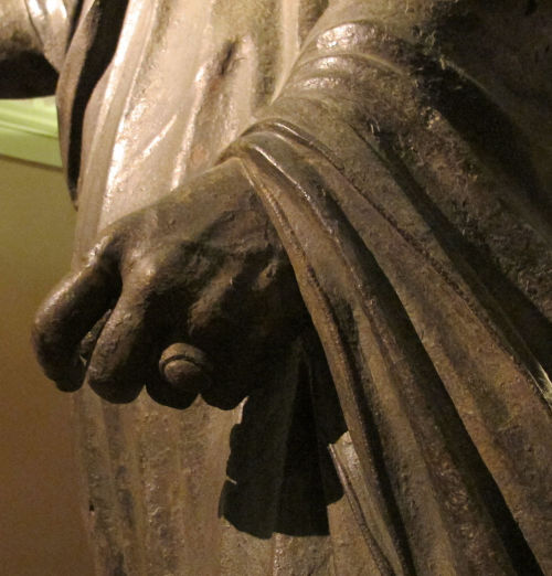ArringatoreI-II sec. a.C. Bronzo fuso a cera persa, Museo Archeologico Nazionale, Firenze