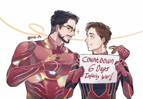 akira-akatsuki: Infinity war countdown because it’s hurt so much //sobs Pict by my sister (miu_akats