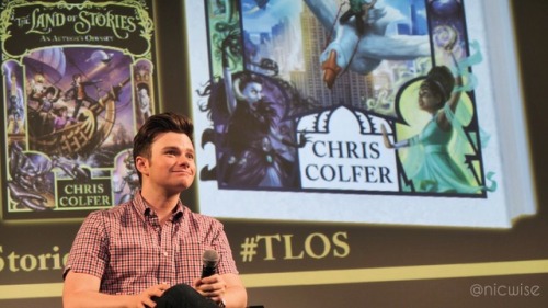 Chris Colfer TLOS 6 book signing Brookline, MA