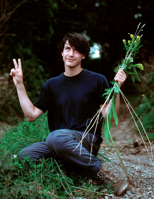 keanu reeves by Deborah Feingold 1989