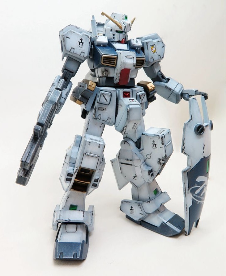 gunjap:  Custom Build Gundam Hazel 海兹尔兔子一号！Latest Work by quantian2002.