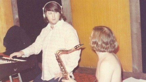 keepinthesummeralive:  Brian Wilson with David Sandler, early 70s. 