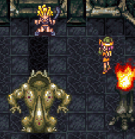 kartridges:  Burn enemy w/ Flame Kick 