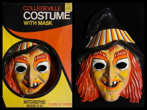 atomic-chronoscaph:1960s-1970s Collegeville and Ben Cooper Witch Costumes