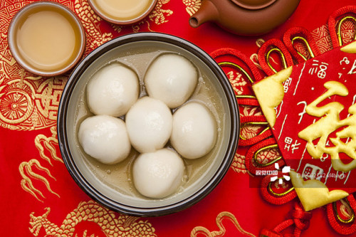 Food for Chinese Dongzhi Festival