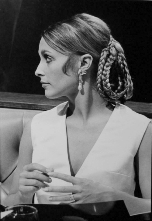 Sharon Tate photographed on the shooting of Valley of the Dolls, 1967