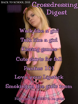 sissydonna:  sissy-maker:  Sissy-Maker   Where Boys become Girls  Where Boys Will Be Girls