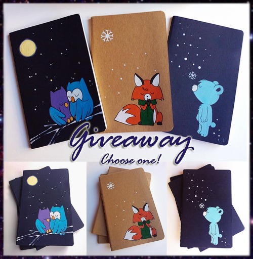 It’s time to Winter Giveaway :)  Take a look at my Facebook page and find out how to win one o