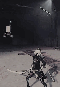busysleeping:NieR: Automata + 2B Sheathing Animations