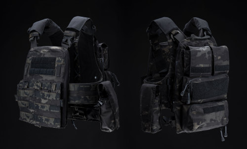 Black Powder Red Earth spec Crye Multicam Black AVS package available again in sizes M and S in extr