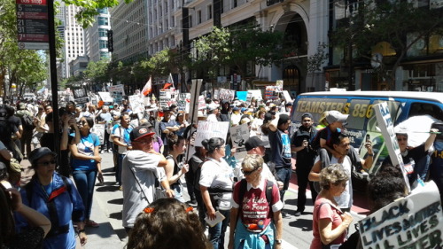 May Day pro-immigration march in SF. I’ve said it before and I’ll say it again: I ❤ my h