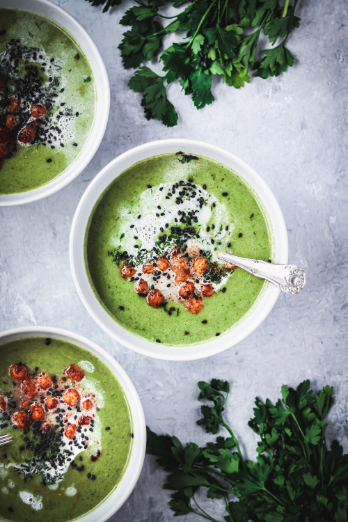 everythingwithwasabi: Dreamy Green Blender Soup