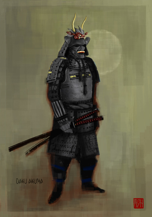 Full body samurai armor