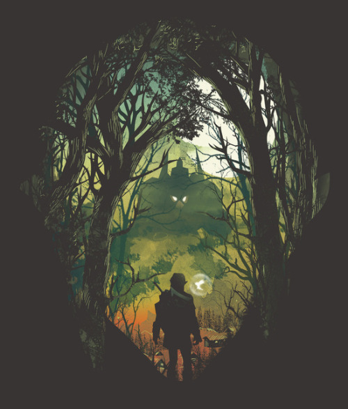 nerdsandgamersftw:  It’s Dangerous to go AloneBy Dan Elijah G. Fajardo   | Available as prints and more via Society6