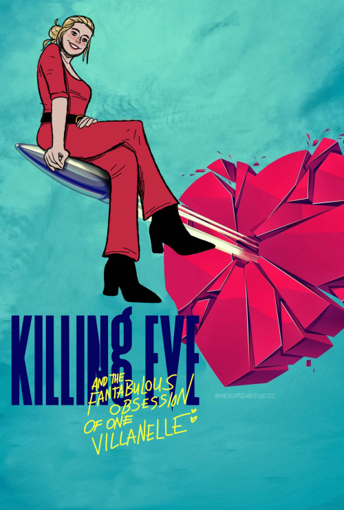  I just realized that this Birds Of Prey poster is good for the second season of Killing Eve 