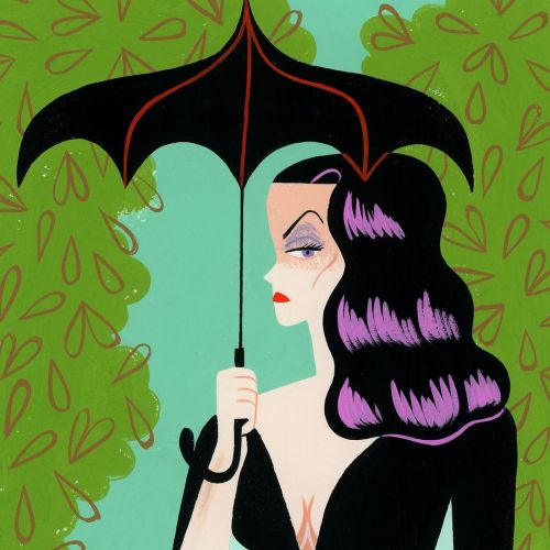 Vampira prints are now on @inprnt just in time for spooky season.(Follow the INPRNT link in my bio