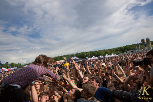 Every Time I Die playing Warped Tour at Darien Lake Performing Arts Center - Buffalo, NY on 7.8.14 C