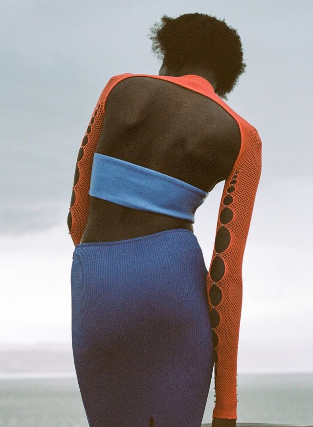 distantvoices:Nyaueth Riam by Fleur Bult for Vogue Poland July 2022