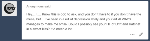 breakdownsbuttlights:Feel better soon, anon!