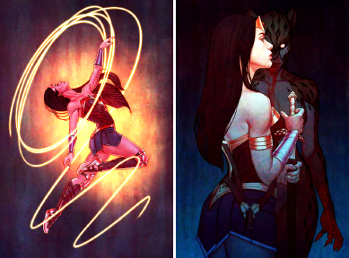 richard-grayson:wonder woman #7-30 variant covers by jenny frison