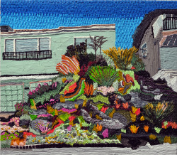 carolinelarsen:  Garden Mound Oil on Canvas 27 x 31 inches 2013 