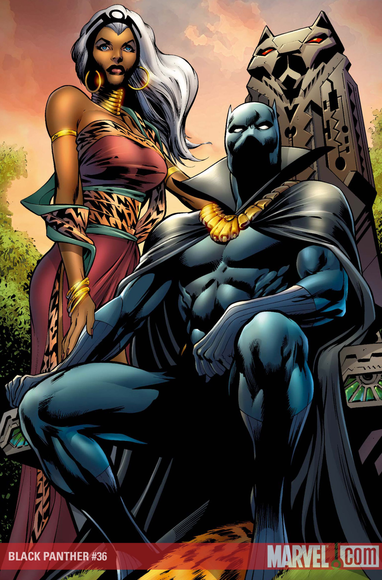 cultureunseen:  STORM &amp; Black Panther…