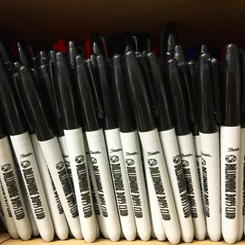 Billionaire Development: sharpies coming soon.