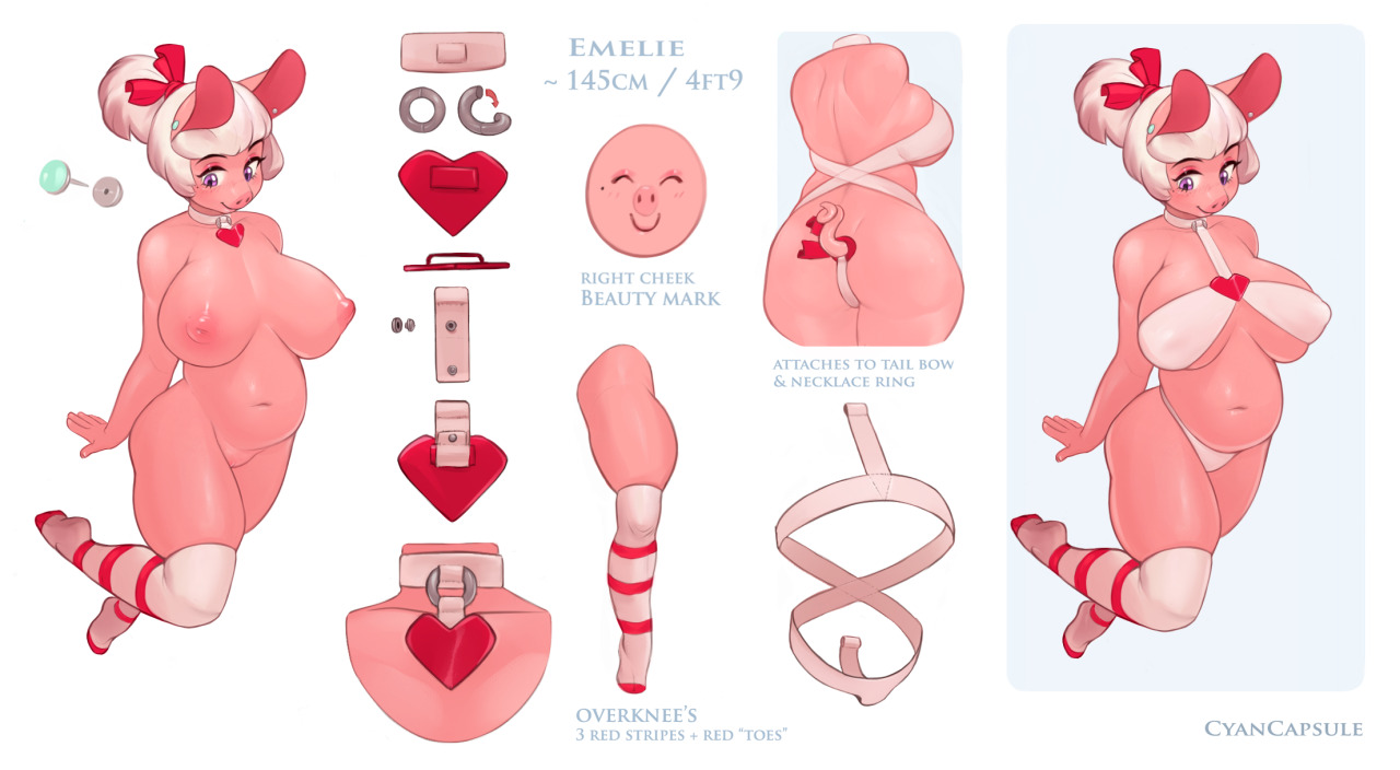 cyancapsule:  Heyo! Decided to put this character sheet of Emelie together because