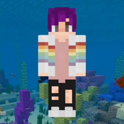 whycraft:[ID: A stronghold 3x3 doorway that is covered by an amethyst geode. The