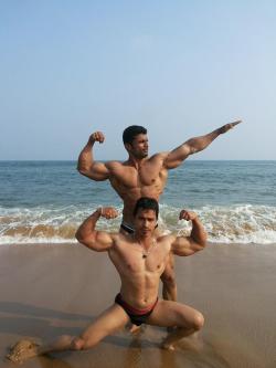 Lundraja:  Fagslave2Arabdesimasters:  Indian Bodybuilder Hunks  Fun On The Sea -