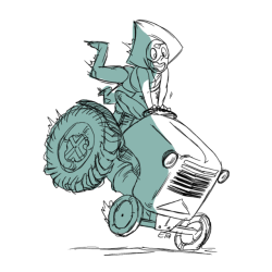 stevenuniverse-art:  “I’m on a tractor!”