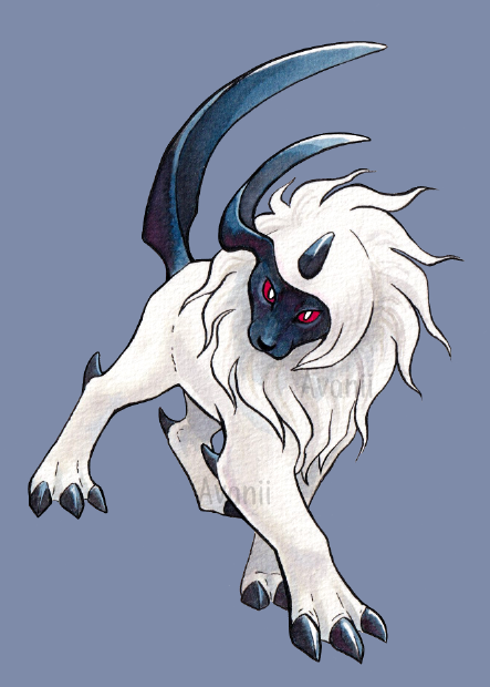 Absol Pokemon - Diamond Paintings 